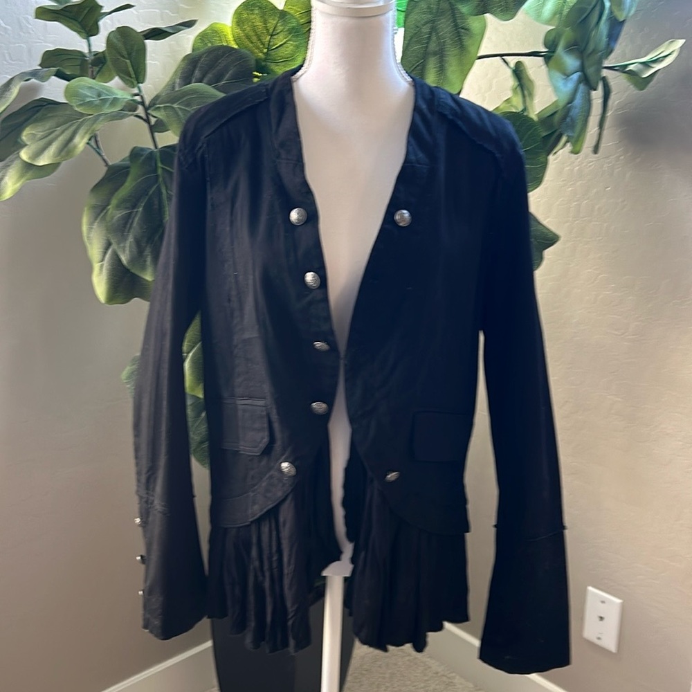 Black Jolt Jean Jacket